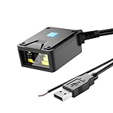 NetumScan 2D Embedded Fixed Barcode Scanner Scan Engine, Industrial Grade 1D 2D QR Barcode Reader, Automatic Induction Scanning,USB Port Suitable for Self-Service Terminals and Factory Assembly Lines