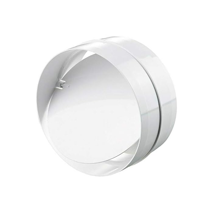 Buy Fantronix Connector with Backdraught Shutter 125mm 5 inch Non