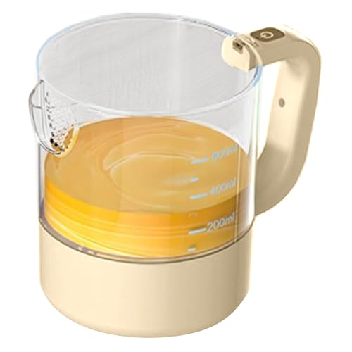Batidor eléctrico - Batidora de alimentos recargable 2 en 1 - Batidora de mano | Batidora de mano portátil para espuma de leche, café, batidos, salsas, alimentos para bebés | Colador integrado