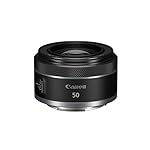 Canon RF 50mm F1.8 STM Objektiv | Kompakt und leicht, hohe Lichtstärke von 1:1,8, kompatibel mit Allen Canon Kameras der EOS R Serie Schwarz