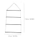 Depisuta Chair Blanket Rack, Adjustable Iron Blanket Holder 4 Layers Rack Hanging Horse Stand and Pads