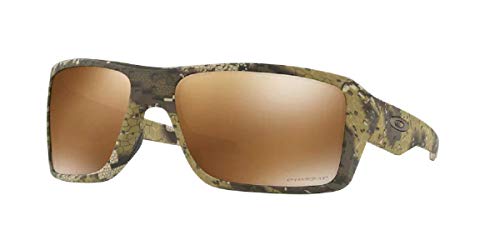 Authentic Crazy Deals Oakley Double Edge OO9380 938012 66M Desolve Bare Camo / Prizm Tungsten Polarized Rectangle Sunglasses for Men+ BUNDLE with Oakley Accessory Leash Kit