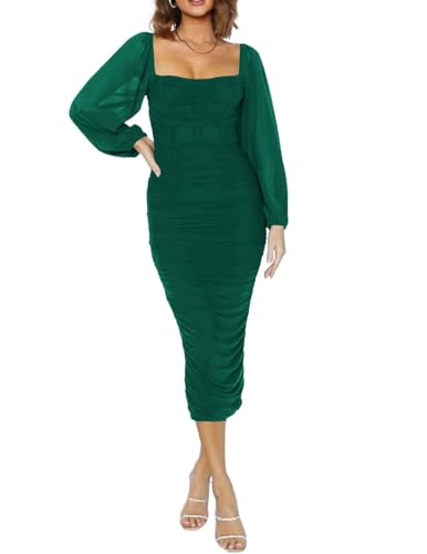 GRACE KARIN Abito Aderente con Spacco