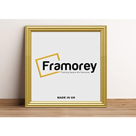 FRAMOREY Square Gold Picture Frame, 27x27 CM Cover