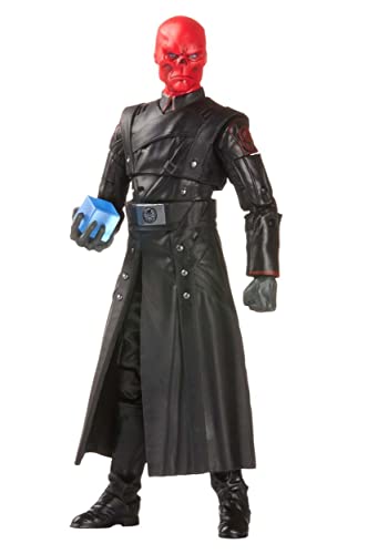 Marvel Legends Series MCU Disney Plus Red Skull What if Series Action Figur اسباب بازی کلکسیونی 6 اینچی، 1 لوازم جانبی و 1 قسمت Build-A-Figure | Marvel Legends Disney+ 6 inch Action Figur BAF Khonshu - Red Skull