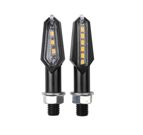 Intermitentes LED universales para rutas nocturnas seguras y viajes urbanos en moto