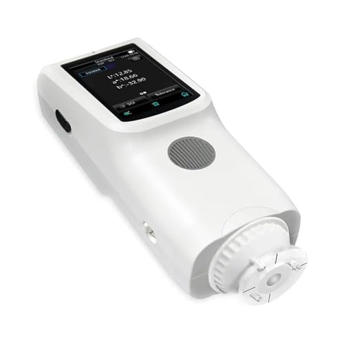 測色計、 2列32グループフルスペクトルLED光源TS7030カラー分光光度計比色計D/8角度8mm開口部付き