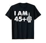 Photo Gallery ho 46 anni funny skeleton middle finger 46th birthday maglietta Photo Gallery ho 46 anni funny skeleton middle finger 46th birthday maglietta
