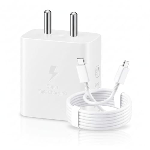Image of Original Samsung 25W Type-C GAN Superfast Charging Adapter with 1M Cable for Galaxy S25|A55|A16|A36| A56|A06|M07|M17|M36|M35|M16|M06|M07|M17|M05|M56|F36|F06|F05|F56|F16-25watt USB C Fast Charger