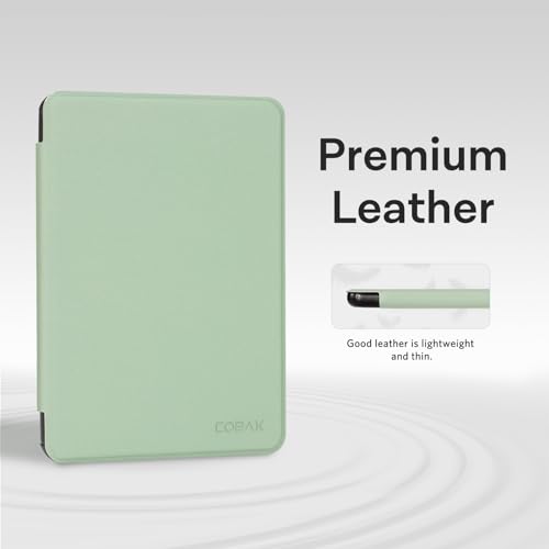 Image of CoBak Case with Fold-Back Magnetic Cover for 7 inch Kindle Paperwhite 12th Gen 2024 and Kindle Colorsoft - for PopSockets Grip, Compatible with iPhone MagSafe and Anker Wireless Charging Pads, Auto Wake
