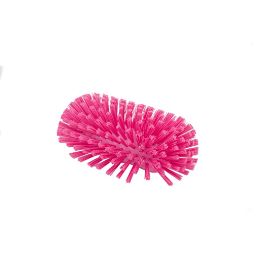 Image of SPARTA Tank and Kettle Scrub Brush Heavy-Duty Tile Brush, Color-Coded and Handle Compatible (Sold Separately) for Optimal Access In Spacious Containers, Plastic, 5.5 X 9.5 Inches, Pink, (Pack of 2)