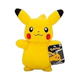 Pokémon Pikachu Cuddly Peluche 20 cm, Peluche Douce et Moelleuse avec détails Authentiques, Peluche Officielle PKW4206