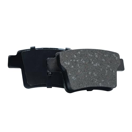 Image of Detroit Axle - Rear Brake Pads for 2005-2007 Ford Five Hundred Freestyle Mercury Montego, 2008-2009 Taurus X Sable, 2005-2008 Jaguar X-Type, Ceramic Brake Pads w /Hardware Replacement