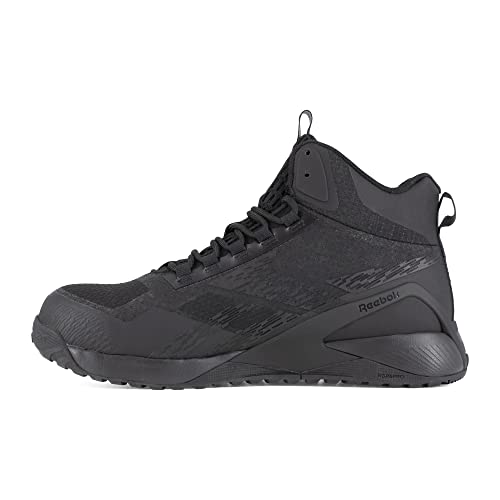 Image of Reebok womens Rb384 Nano X1 Adventure Athletic Work Construction Work Shoe Black