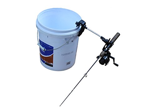 Brocraft Ice Fishing Bucket Rod Holder/Ice Fishing House shanty tip Down/ice Fishing Rod Holder - Thumbnail 3
