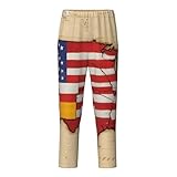 Design imprimé intégral : XS (5-6 ans), S (7-8 ans), M (10-12 ans), L (14-16 ans). Avec des impressions vives sur toute la silhouette, ce pantalon de pyjama ajoute une touche amusante et élégante à toute occasion décontractée ou familiale, ce qui les rend adultes.