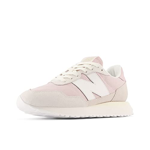 New Balance Women's 237 V1 Classic Sneaker, Sea Salt/Stone Pink/Moonbeam, 10.5