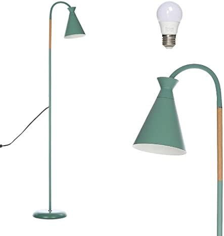 Gupuzm Gooseneck Floor Lamp Swing Arm Adjustable 360° Rotating Metal Bracket Lamp, Indoor Reading Lighting Dimming Floor Lamp Minimalist Style, Suitable for Living Room,Study, Bedroom, Office