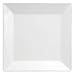 Oneida 9-7/8" Square Porcelain White Plate