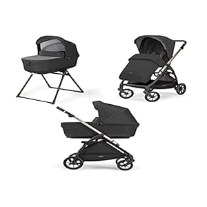 Sillas de paseo marca Inglesina. Modelo System Duo Electa Upper Black
