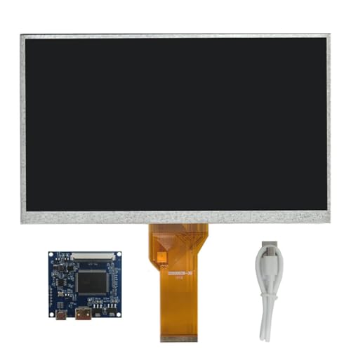 9 Pouces 800x480 Universel DIY Portable Haute luminosité LCD écran Drive Control Board PC Ordinateur écran auxiliaire Raspberry Pi Orange Pi Banana Pi...