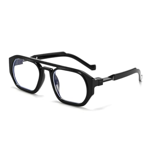 Lunettes de soleil double monture homme aux finitions rétro vintage