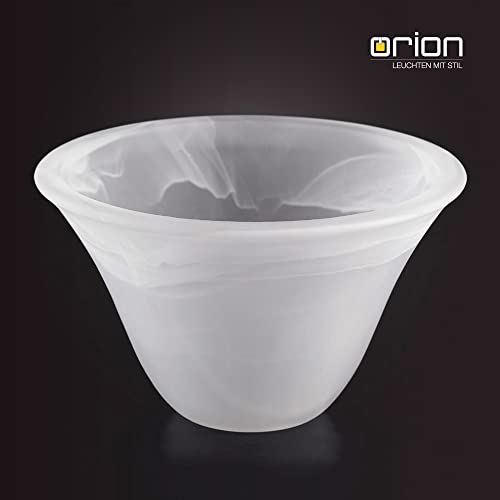 Paralume di ricambio in vetro alabastro, diametro