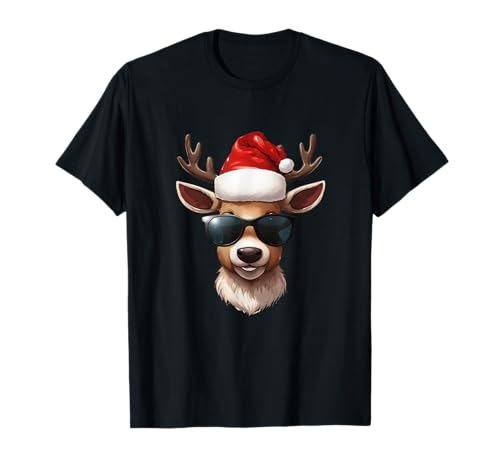 Rudolf Tshirt Weihnachten Weihnachtsshirt Herren Damen...