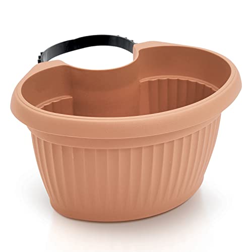 ☀️[Resistenza] Realizzato con plastica di alta qualità durevole e resistente ai raggi UV e alle intemperie. Questo lo rende ideale per l'uso all'aperto, garantendo la massima durata e protezione per le tue piante