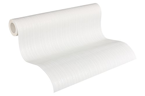 Architects Paper überstreichbare Vliestapete Pigment Classic Tapete 10,05 m x 0,53 m weiß Made in Germany 952813 9528-13 Cover