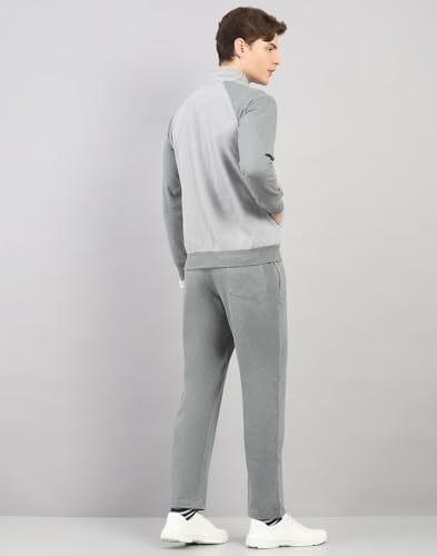 Image of Monte Carlo Mens Regular Fit Full Sleeve Round Neck Tracksuit | Men Track Suit | Stylish Sportswear Set with Jacket and Lower | Activewear Set For Men's (Pack of 1)