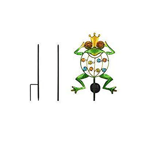 Flameer Luzes Solares do jardim Ao Ar Livre Decorativa Sapo Solar Luzes LED com Participação de Ferr