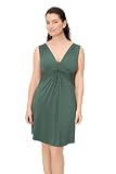 YSABEL MORA. Vestido Corto Escote En V. Vestido De Verano para Mujer Corto hasta La Rodilla. Tejido Suave, Fresco Y Ligero Ideal para Verano.