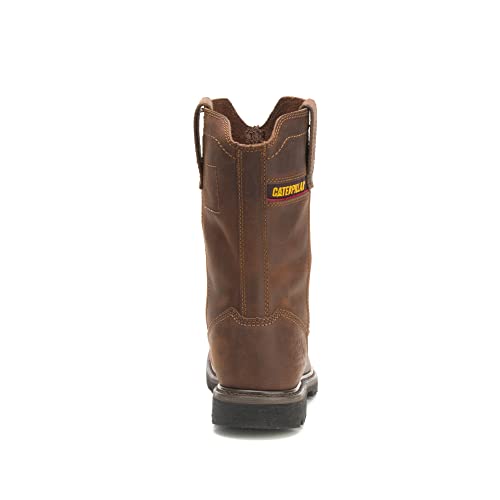 Cat Footwear Men's Wellston Steel Toe, Dark Brown, 9.5 #TOP3