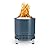 Solo Stove Mesa XL, 7 Inch Tabletop Fire Pit with Stand - Smokeless, Stainless Steel Fire Pit for Camping, Outdoor & Patio- Wood Burning or Pellet Fueled Portable Bonfire, 2.3lbs, Water