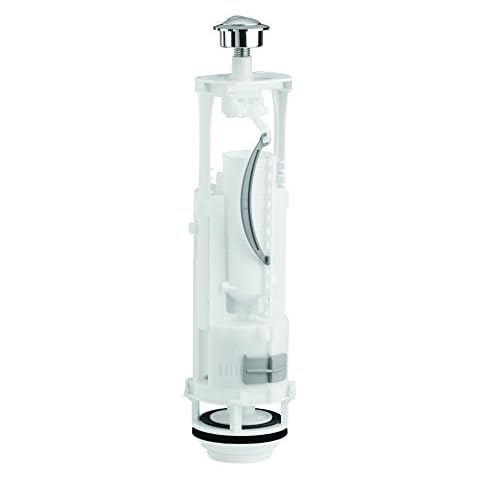 SIAMP Optima 49 Dual Flush Toilet Valve 32499910, White Cover