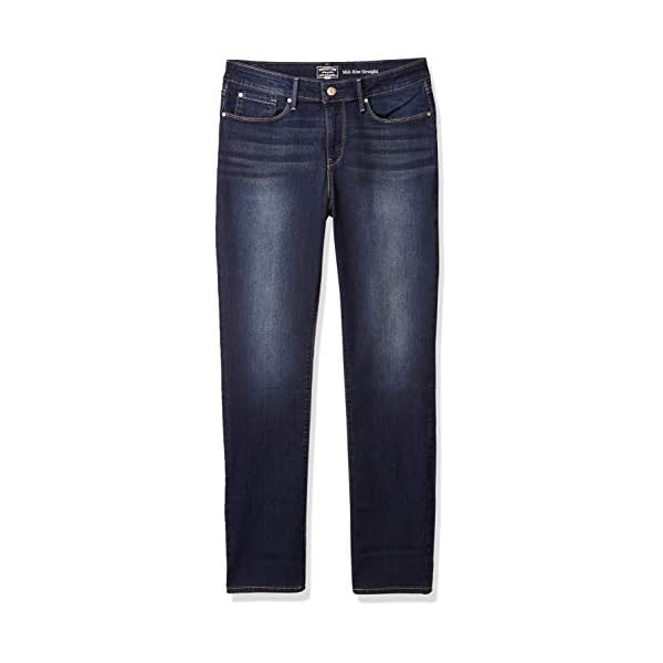 Signature by Levi Strauss & Co Women's Straight Jeans (Available in Plus Size), Cosmos, 10 Medium