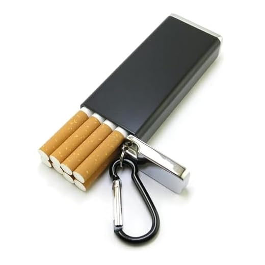 Can i keep cigarettes in checked luggage Versatile Mini Cigarette Case for Smokers