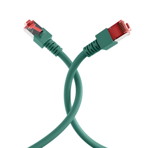Câble de réseau Cat6 S/FTP 20m vert EFB Elektronik pour connexion internet stable - 3