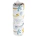 Stephen Joseph, Unisex Baby Cotton Muslin Swaddle Blanket, Zoo