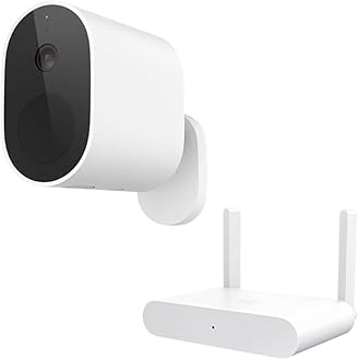 XIAOMI Mi Wireless Outdoor Security Camera Set 1080p – Weatherproof, 2-Way audio, 130° wide angle, 7m PIR human detection [Official UK] White,BHR4435GL