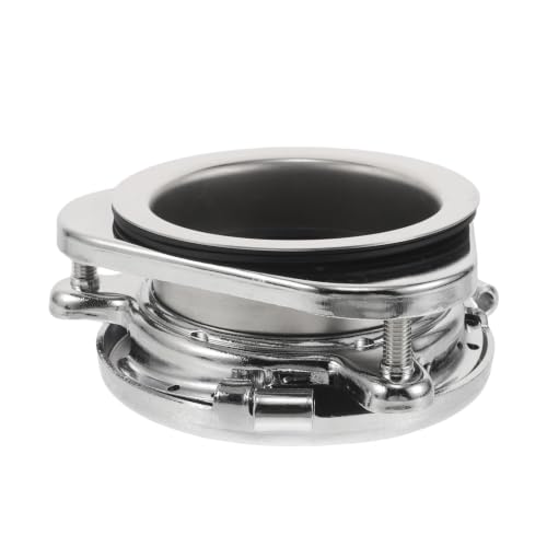 Flange en acero inoxidable con bloqueo de puntos para fijación segura de triturador