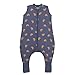 molis&co - Sacco Nanna con piedini e calzini - Sacco nanna invernale per Bambini - Sacchi Nanna 2.5 tog con piedini - 100% Cotone (Oeko-TEX 100) - Croissants (2 anni) immagine