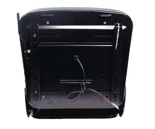 Gepolsterter Sitz mit Federung für Kettenfahrzeuge und Gabelstapler. Artikelnummer: 38026.