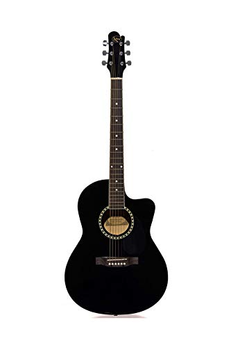 SHARMA MUSICAL STORE® Strings, Acoustic Guitar, Right-Handed, Natural, With Guitar Cover/Bag