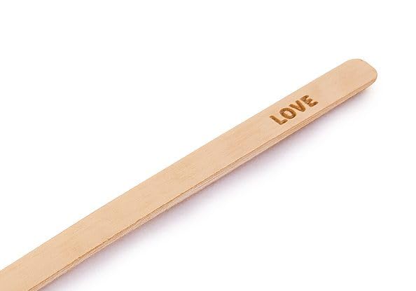 Bamboo chashaku matcha scoop - Love - traditional hooked Japanese matcha spoon