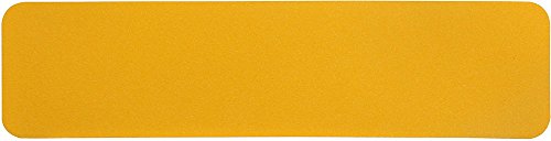 Jessup Safety Track 3335 Commercial Grade Non-Slip High Traction Safety Tape (60-Grit, Yellow, 6-Inch x 24-Inch, Pack of 50)