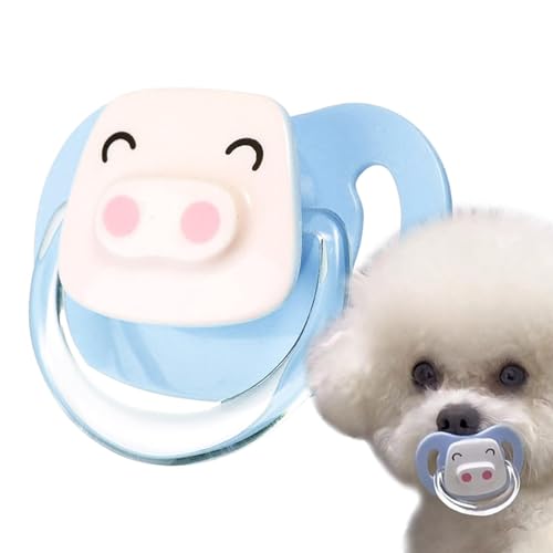 Juguete para perros pequeños, chupete de silicona calmante, resistente a mordeduras, chupete para gatos, juguete relajante para perros y gatos pequeños