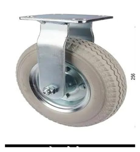 Chariot à main solide industriel équipé d'une roulette robuste 8 pouces