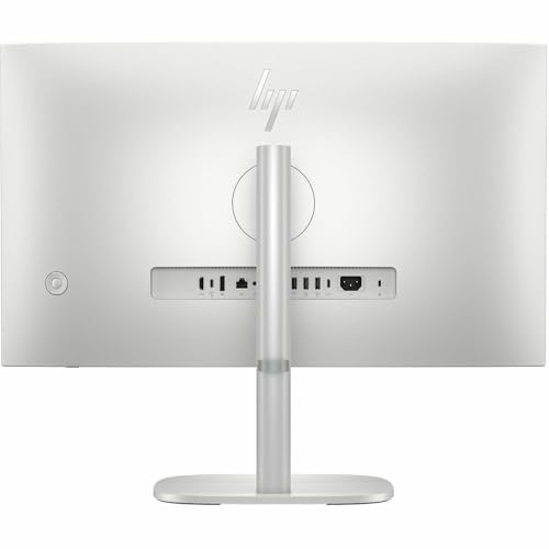 Image of HP EliteStudio 8 AiO G1i All-in-One Computer - Intel Core Ultra 7 265 - vPro Technology - 32 GB - 1 TB SSD - 27 inch QHD Touchscreen - Desktop - Pike Silver - Intel Q870 Chip - 2560 x 1440 - Windows 11 Pr